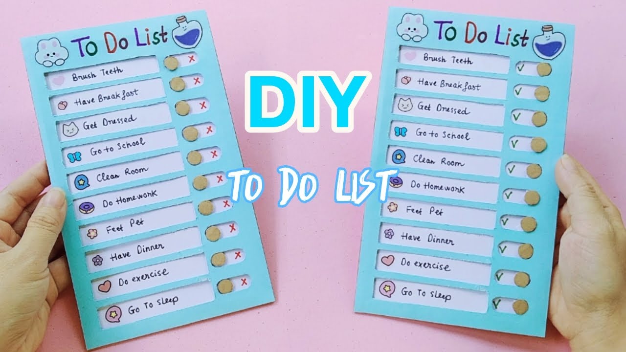 How to Make a To-Do List at home | DIY To-Do List | DIY IDEAS