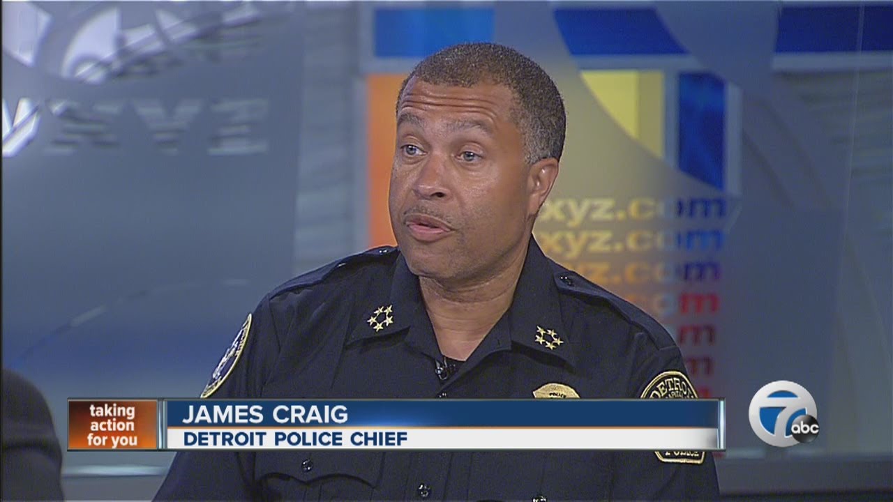 Detroit Police Chief James Craig discusses bankruptcy filing