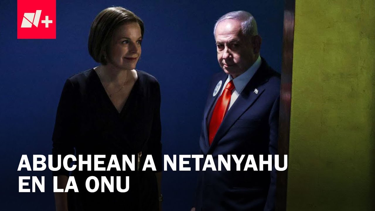 Abuchean a Netanyahu en Asamblea de la ONU y delegados salen de la sala -