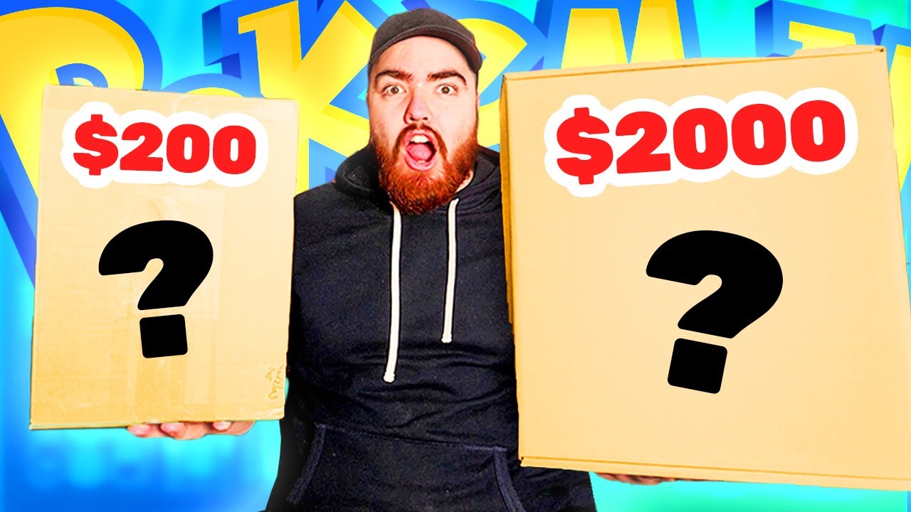 $200 vs $2000 Vintage Pokémon Mystery Box