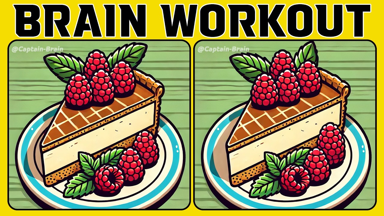 🧠🧩 Do you think you're sharp? Try this spot-the-difference game! (A Bit Tricky)