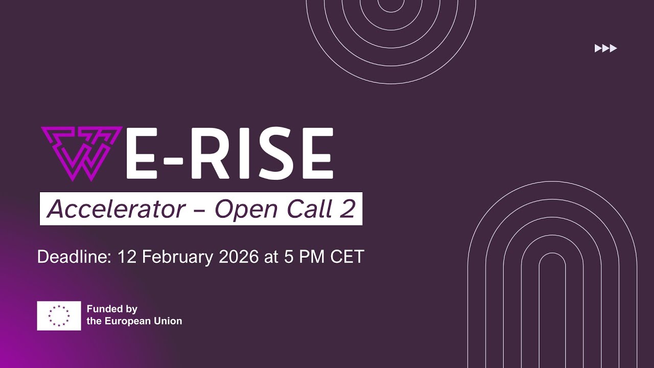 WE RISE Open Call 2 - Info Session  #2 - 15 January 2026