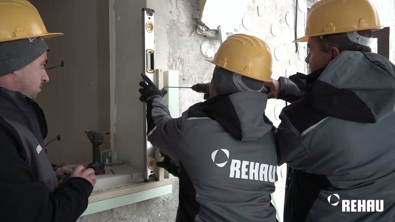 REHAU GENEO PHZ - Montaj ferestre pentru case pasive