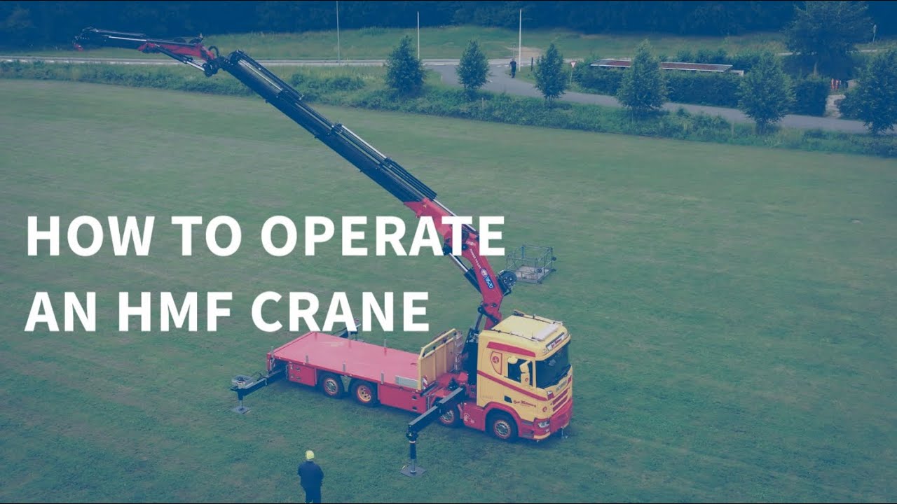How to operate an HMF crane