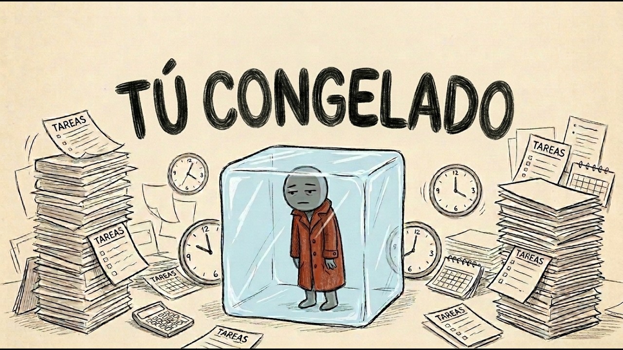 ¿Por qué te CONGELAS cuando tienes mucho que hacer? (no es pereza)