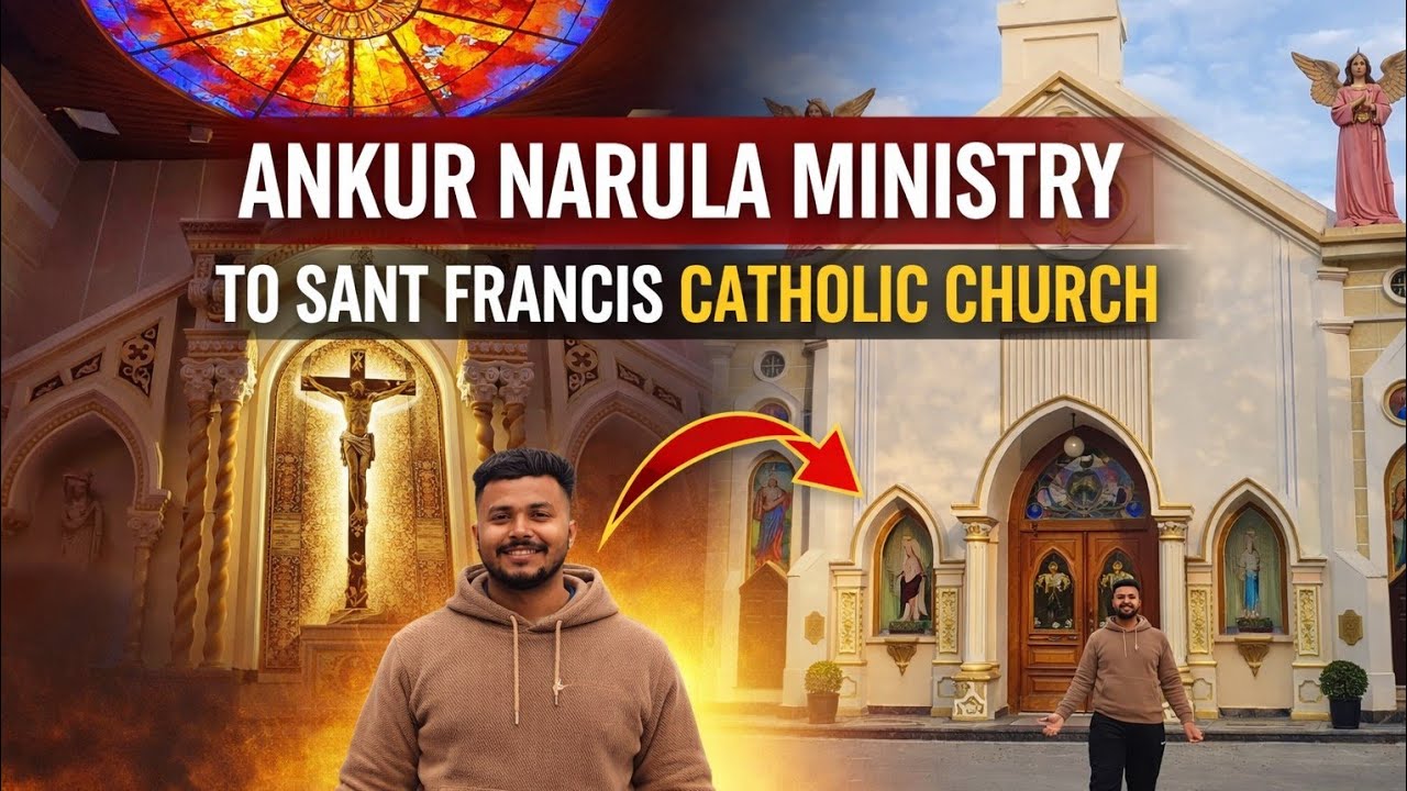 Ankur Narula Ministry To St. Francis catholic Church ✝️👑