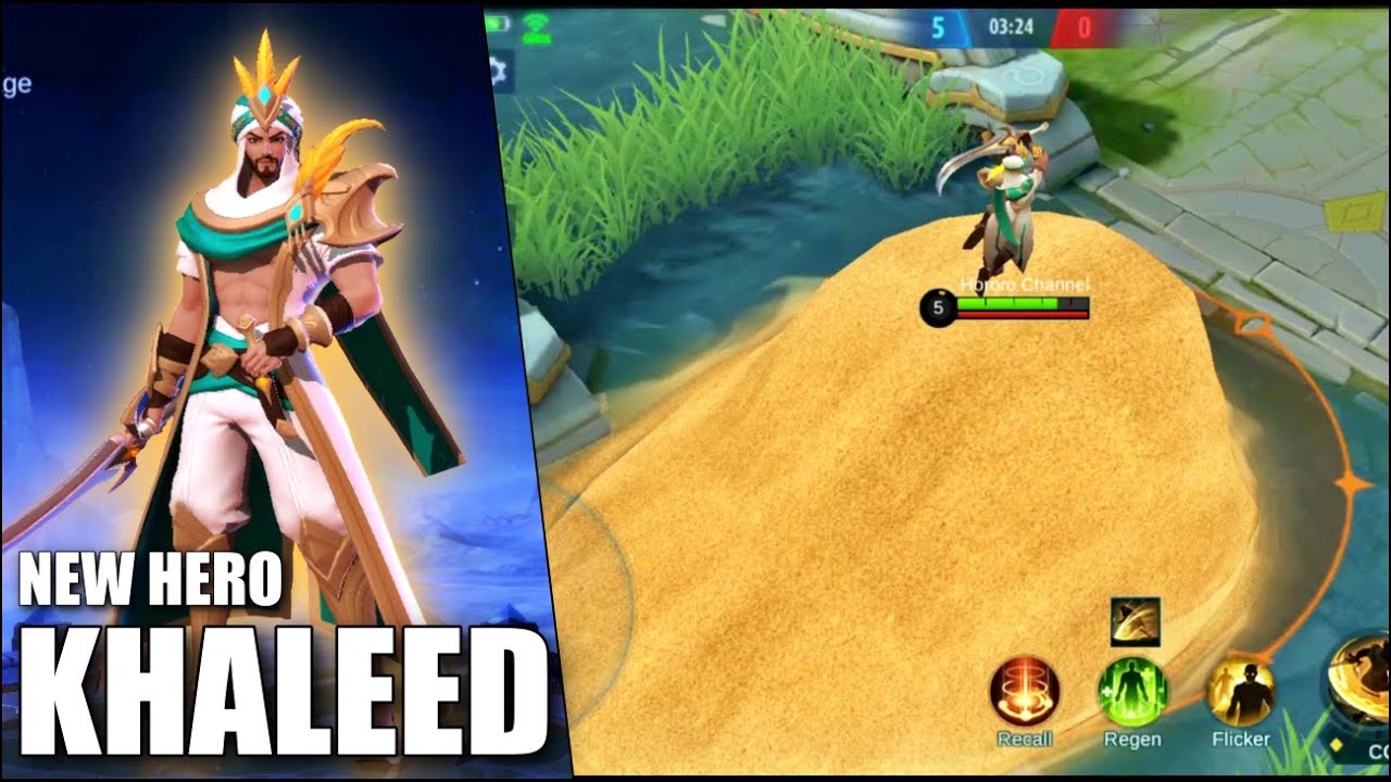 NEW HERO KHALEED THE DESERT SOLDIER SLAPS YOU WITH SAND