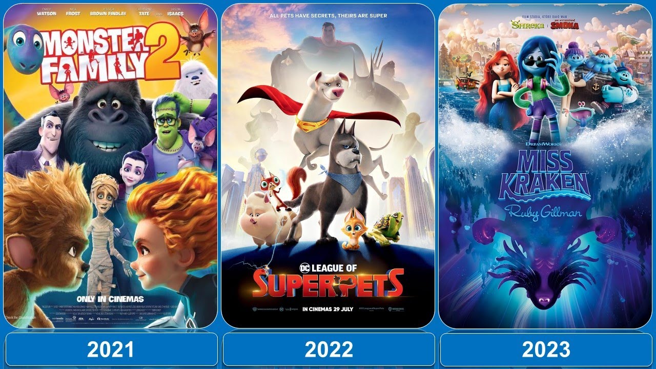 3D Animated Films 2020-2023 #3d #3danimated #animated