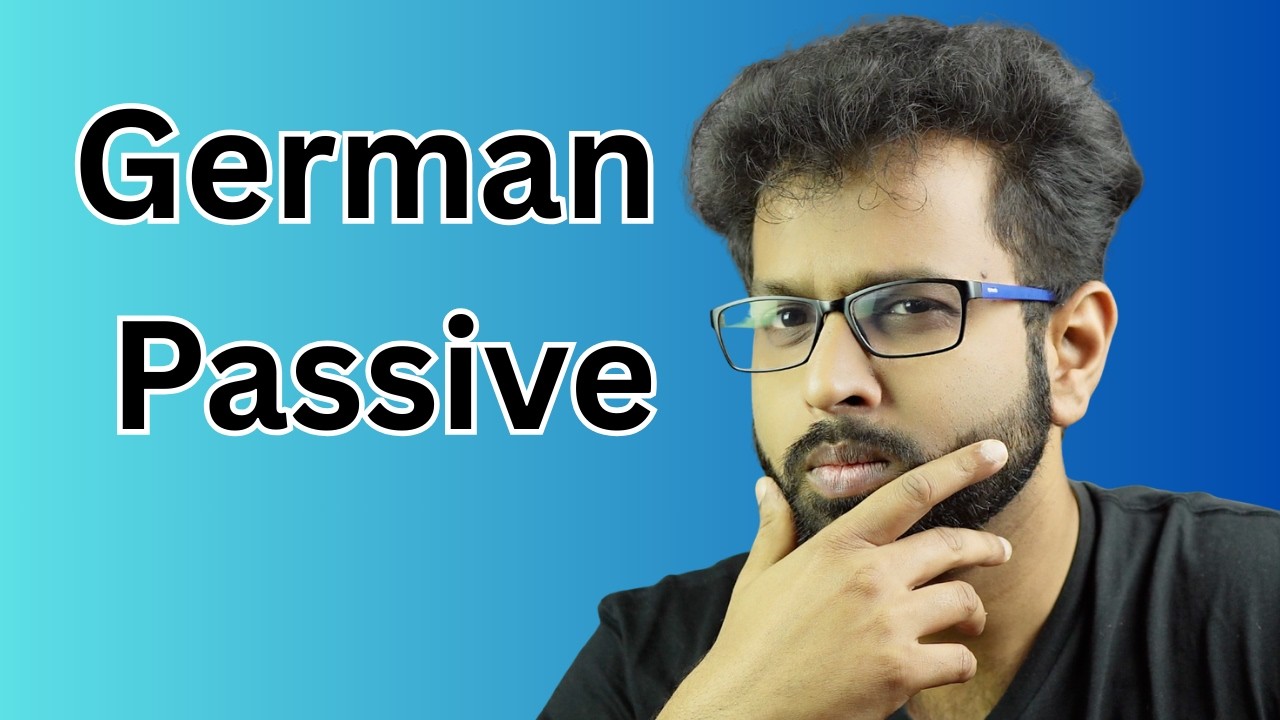 B1 German in Tamil - Passiv Satz