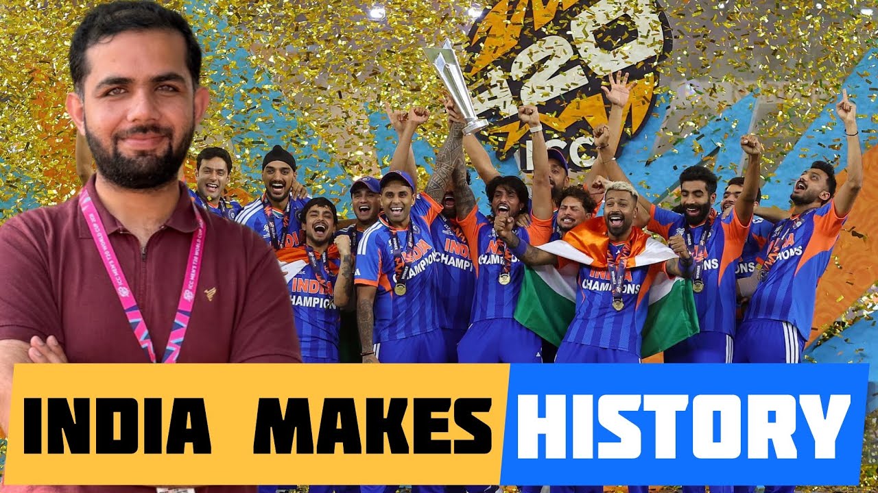 India win the T20 World Cup | Makes History with Back to Back World Cups | IND vs NZ Final 2026