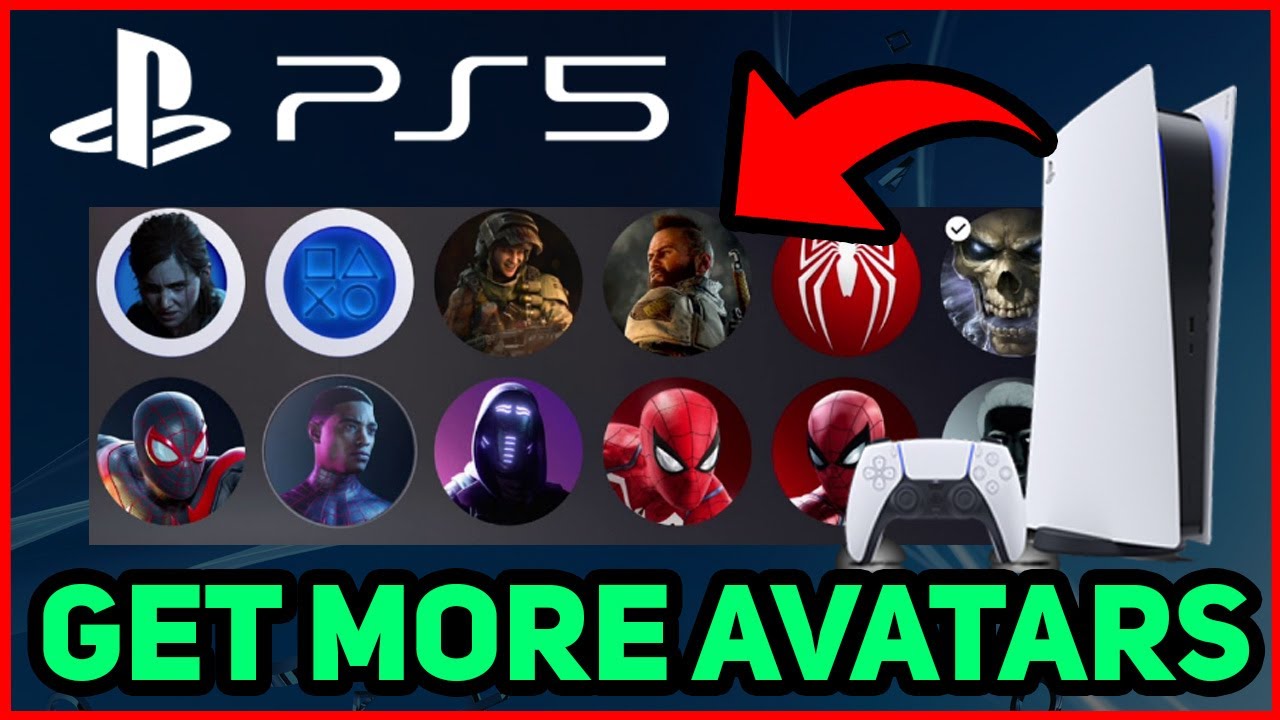 PS5 КАК ЛЕГКО ПОЛУЧИТЬ БОЛЬШЕ АВАТАРОВ!!