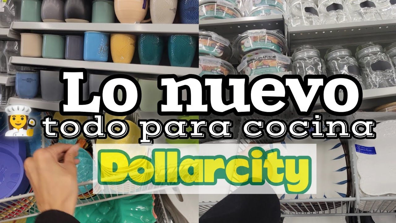 LO NUEVO DEL DOLLARCITY TODO PARA  COCINA UTENSILIOS✅  limpieza y organizacion #hogar #dollarcity 
