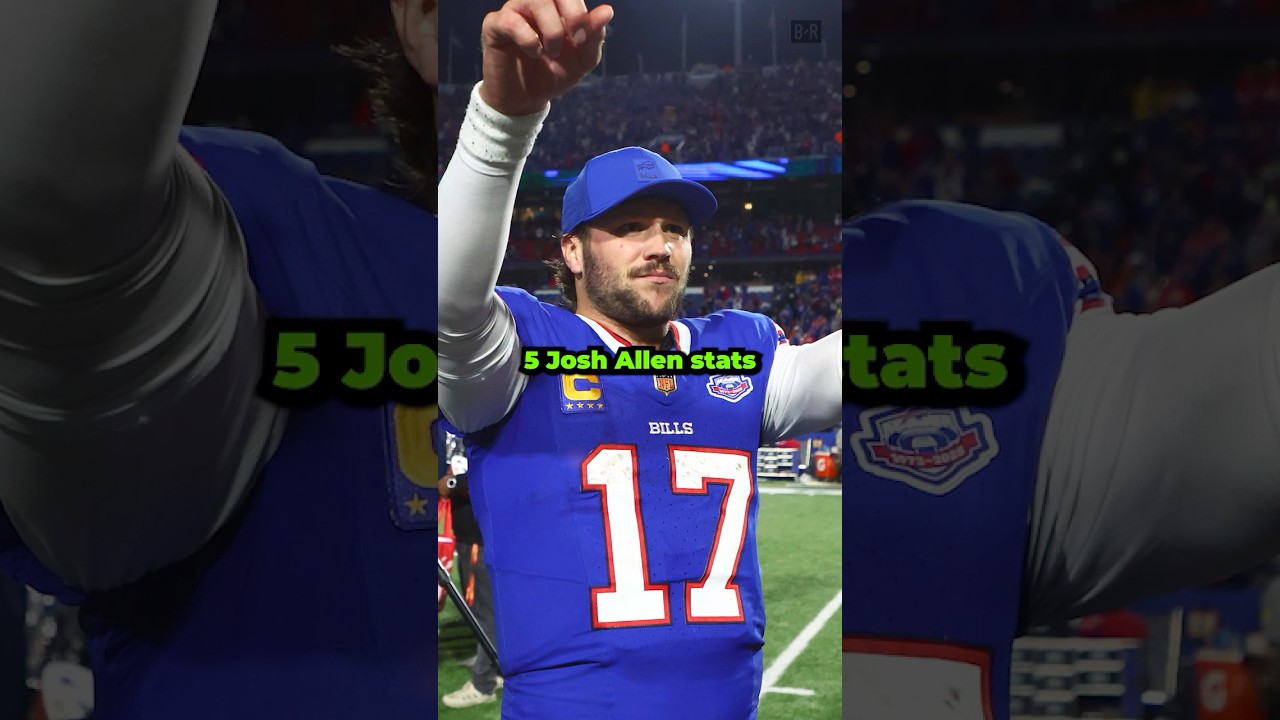 These five Josh Allen stats don't even sound real 🤯