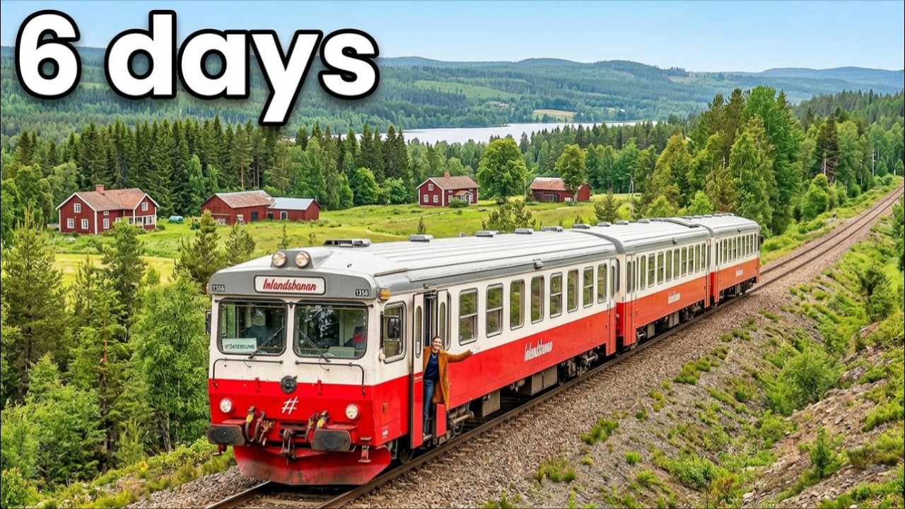 We Traveled on the World's Cutest Train in Sweden