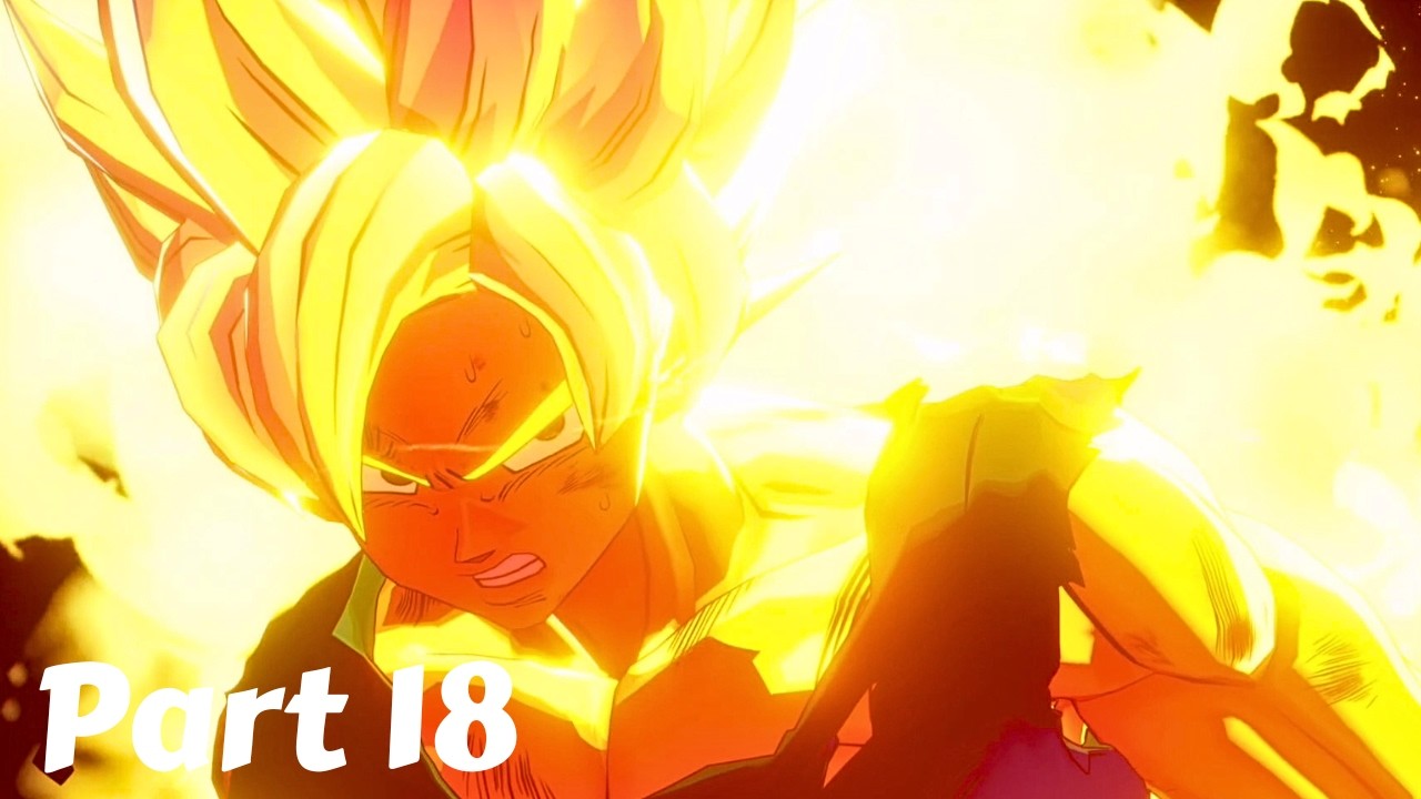 Прохождение игры Dragon Ball Z Kakarot, часть 18 — Легендарный Супер Сайян