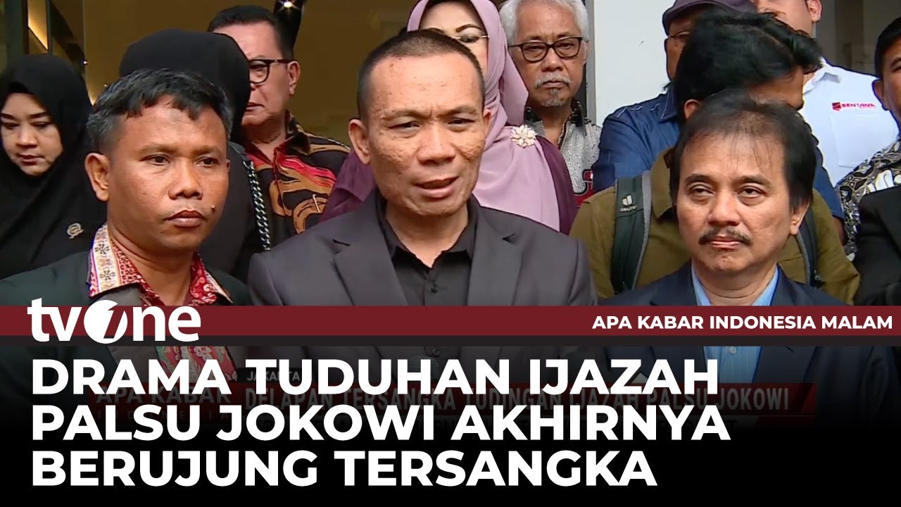 8 Orang telah Ditetapkan sebagai Tersangka Kasus Dugaan Ijazah Palsu Jokowi | tvOne