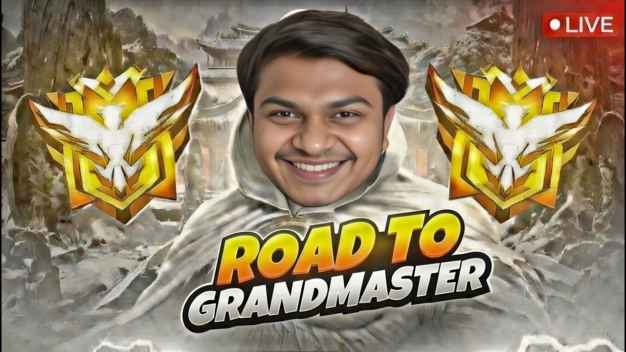 🔴 LIVE 🔥 NEW SEASON RANK PUSH | Road to Grandmaster 👑 #shortsfeed #garenafreefire #nehubhai