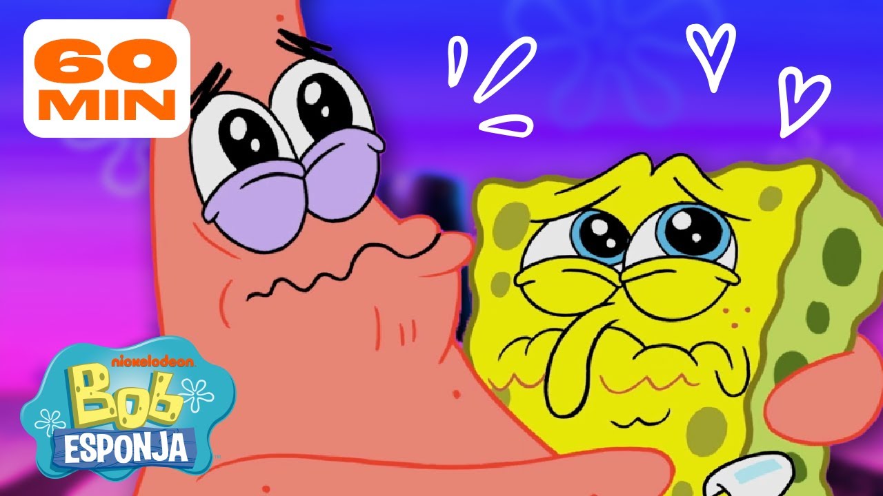 Bob Esponja | Os MAIS NOVOS Momentos de Melhores Amigos de Bob Esponja e Patrick 🧽⭐️ | Português