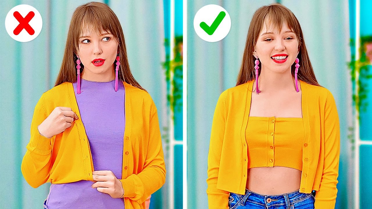 AWESOME CLOTHES AND SHOES HACKS || Funny And Creative Tips For Your Wardrobe by 123 GO!