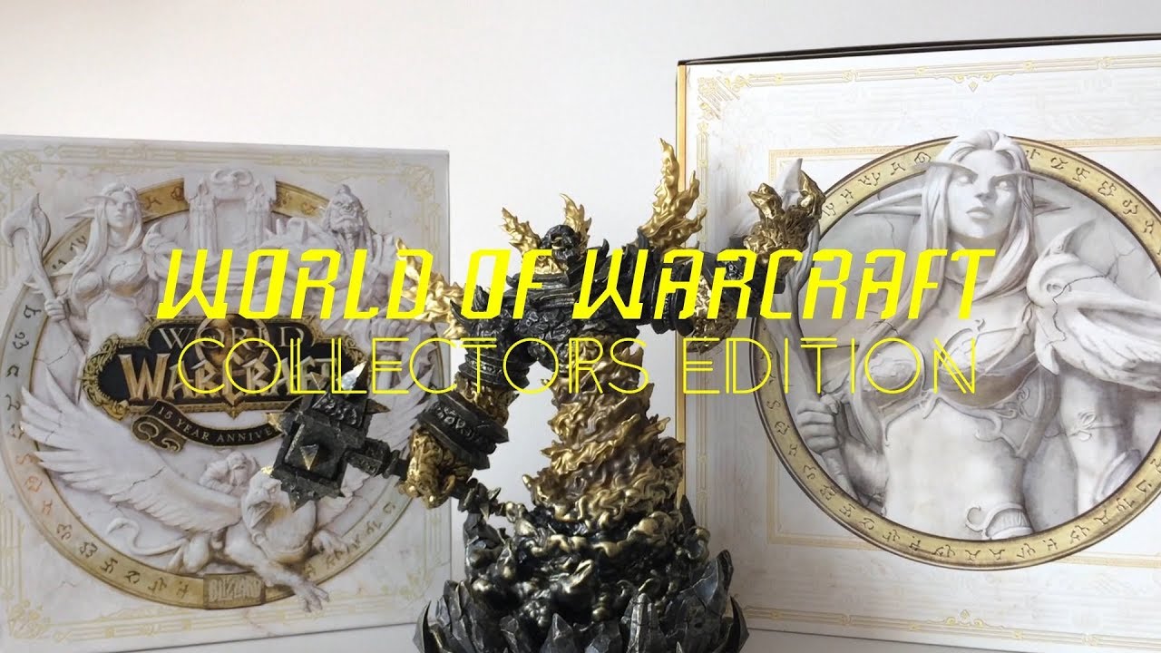 Unboxing & Preview of World of Warcraft 15th Anniversary Collector’s Edition