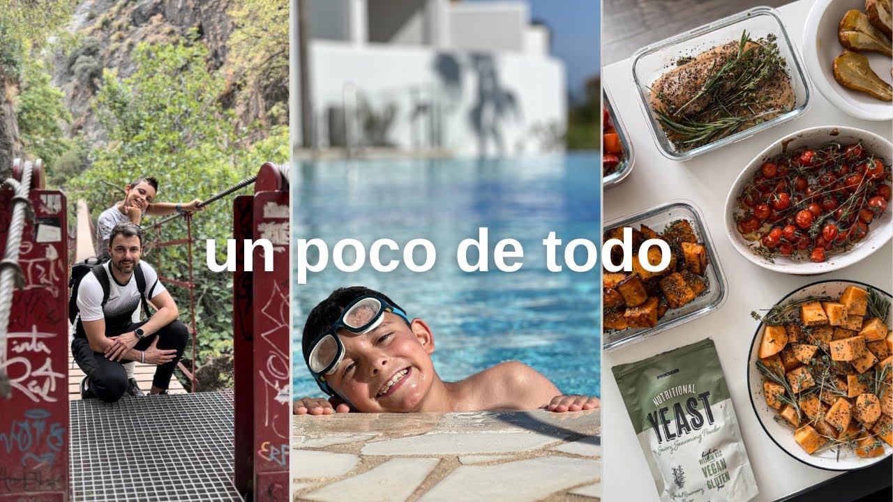 IDEAS NUEVAS para un BATCHCOOKING #saludable | nuestra ESCAPADA a GRANADA y el PORQUÉ de mi AUSENCIA