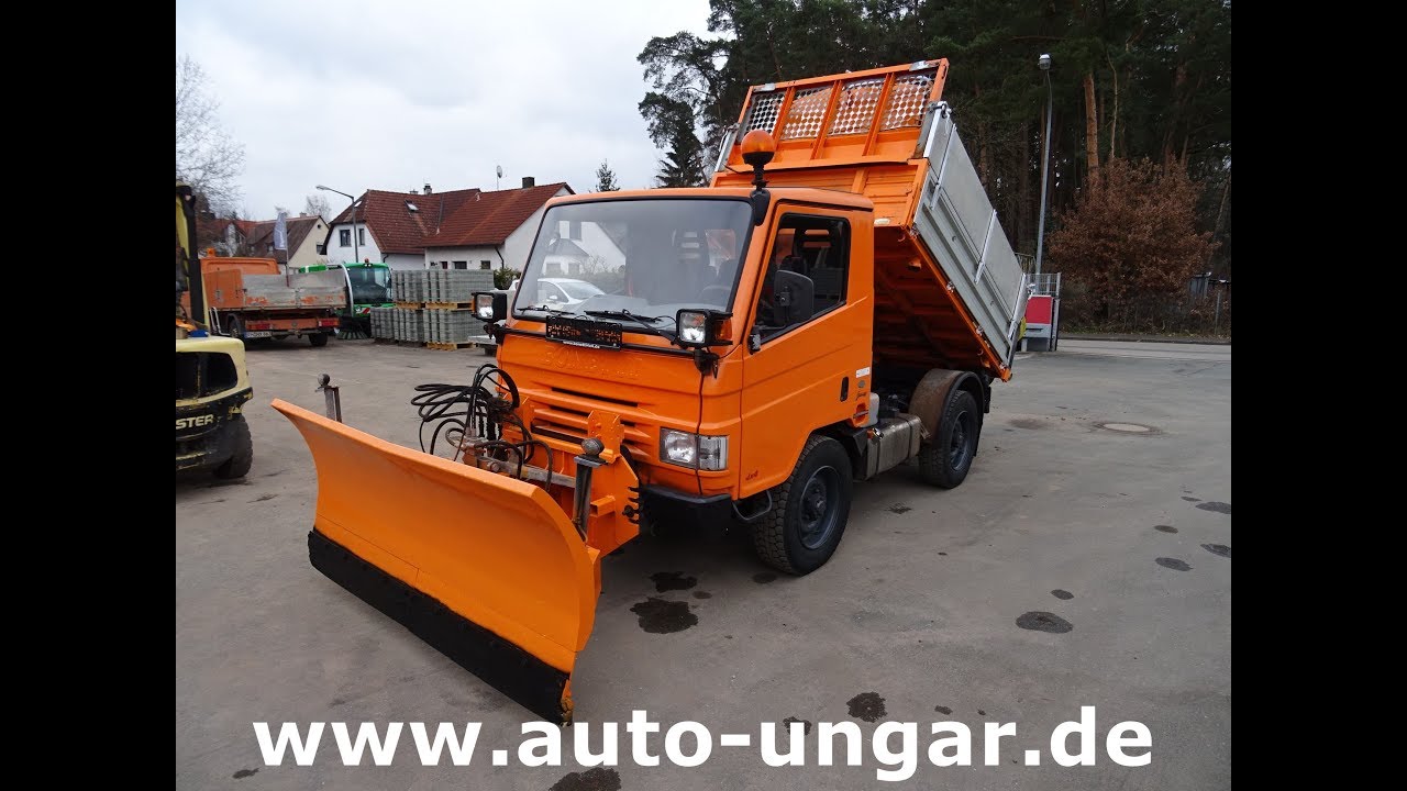 Bonetti FX100 Kipper Allrad Schneepflug Streuer www.auto-ungar.de