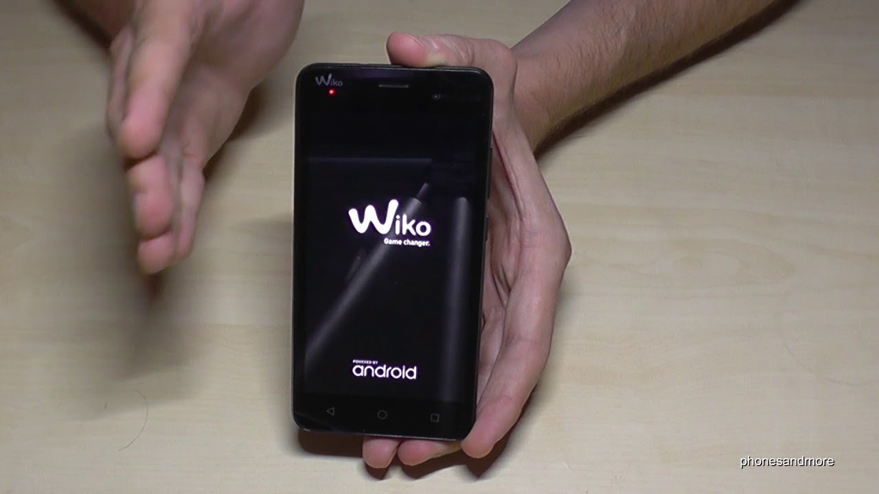 Wiko Jerry: How to make a factory reset (hardreset)? Software version of a factory data reset.