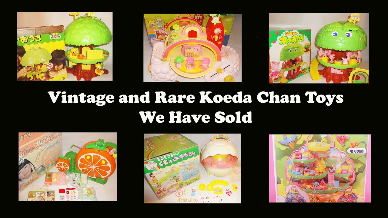Vintage and Rare KoedaChan Toys We Have Sold