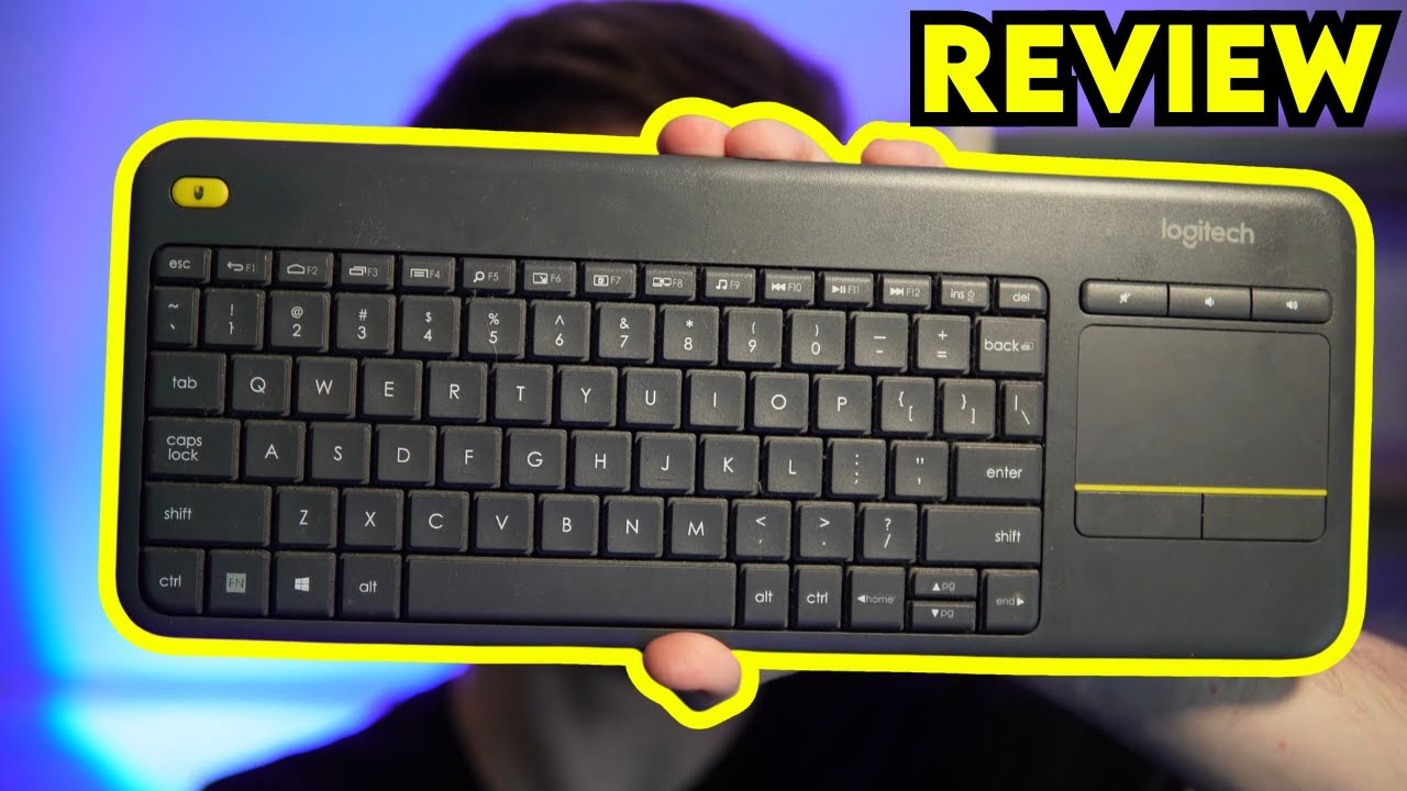 Logitech K400 Plus Wireless Touch Keyboard Review
