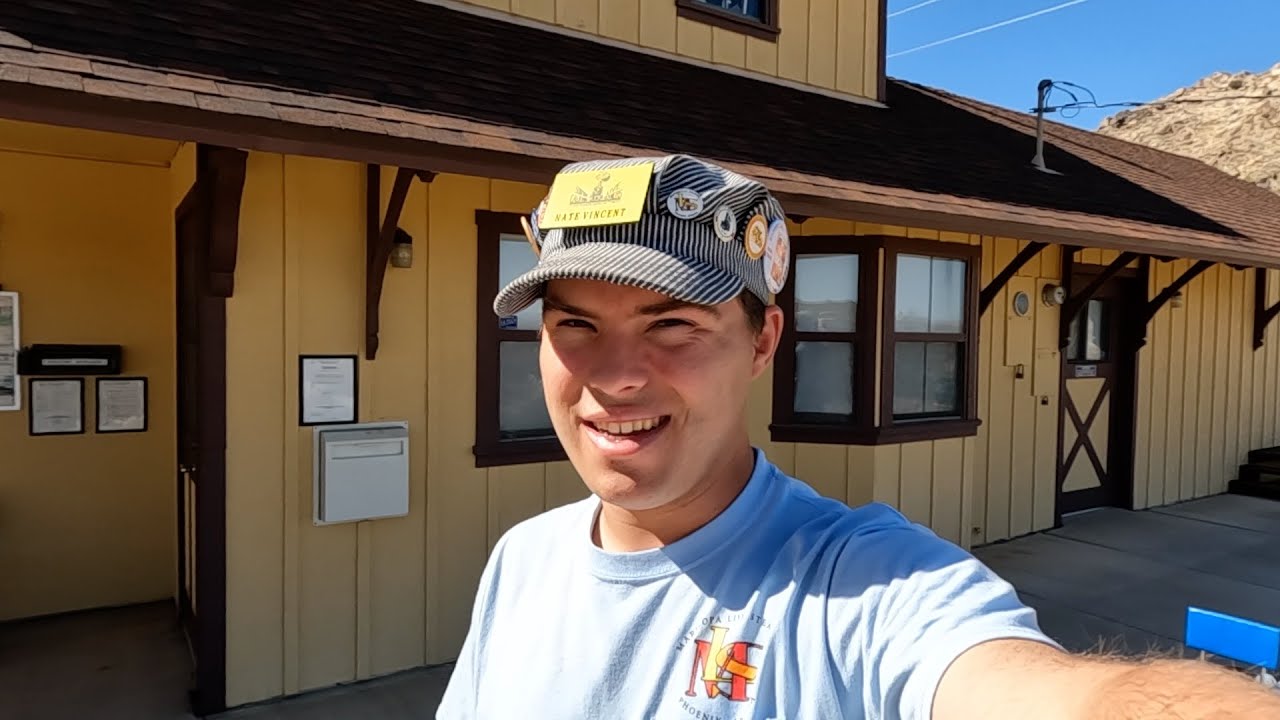 Trains at a National Park! Joshua Tree & Southern!