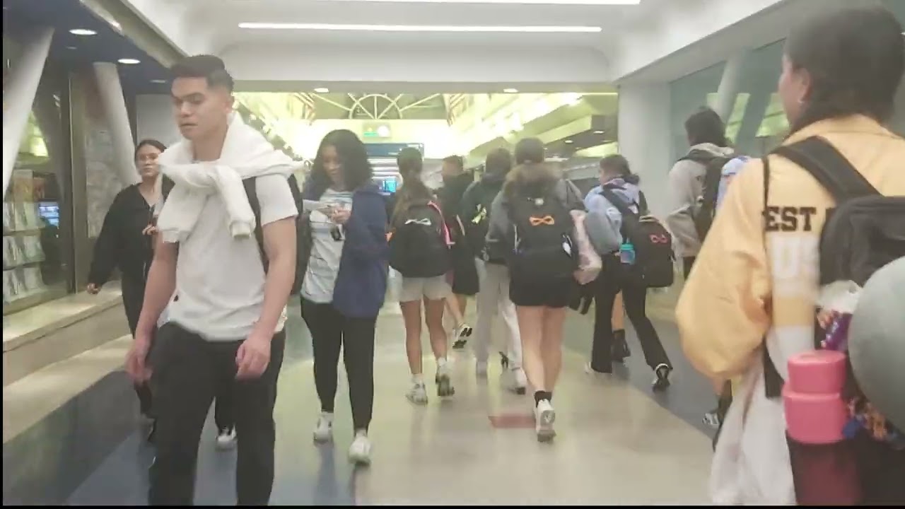 LAX Terminal 6 to Terminal B Full Walking Tour Guide (T6 to Tom Bradley International Terminal)