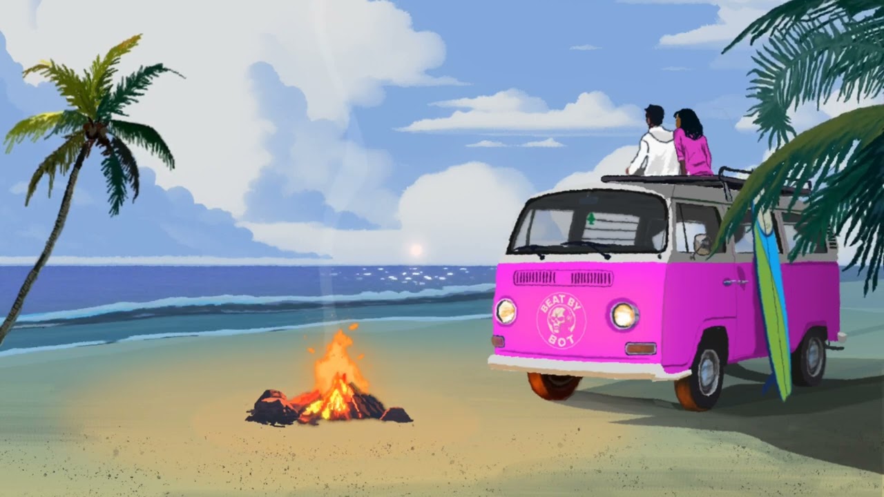 🌴 24 Chill Lofi Tracks for Summer Days – Beach Beats to Relax & Focus