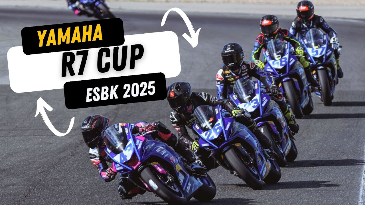 Yamaha  R7 Cup 2025, carreras de máximo nivel en el ESBK