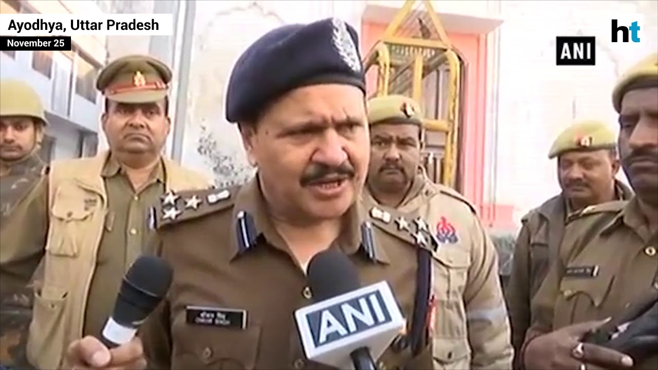 Everything will be done in organised manner during VHP rally: Ayodhya DIG