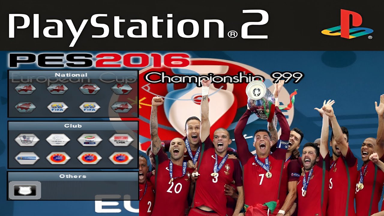 PES PS2 ISO EUROCOPA 2016 EFOOTBALL ATUALIZADO DOWNLOAD 