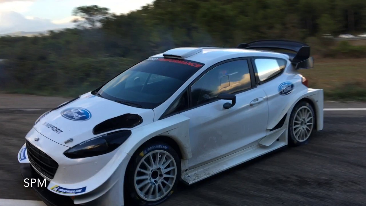 Test M-Sport Ford Fiesta RS WRC 2018 | Pre Rally Racc Catalunya 2018 | Sébastien Ogier