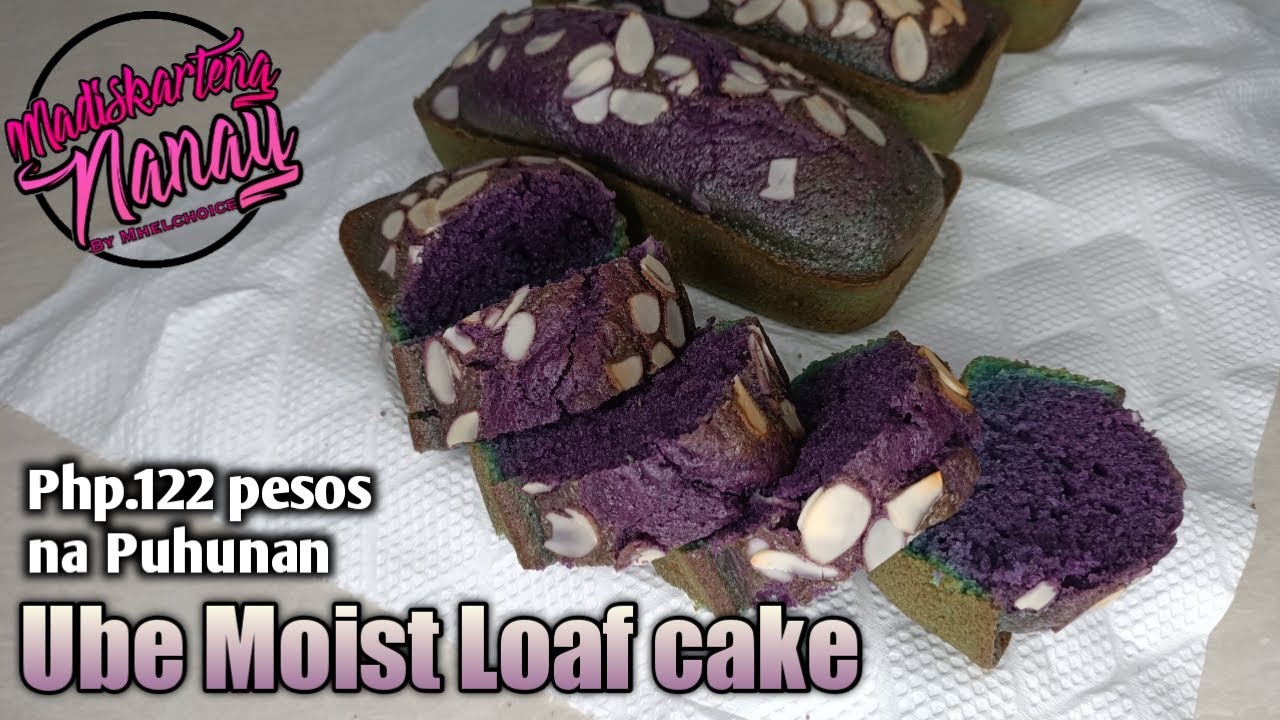 Ube Moist Loaf cake by mhelchoice Madiskarteng Nanay