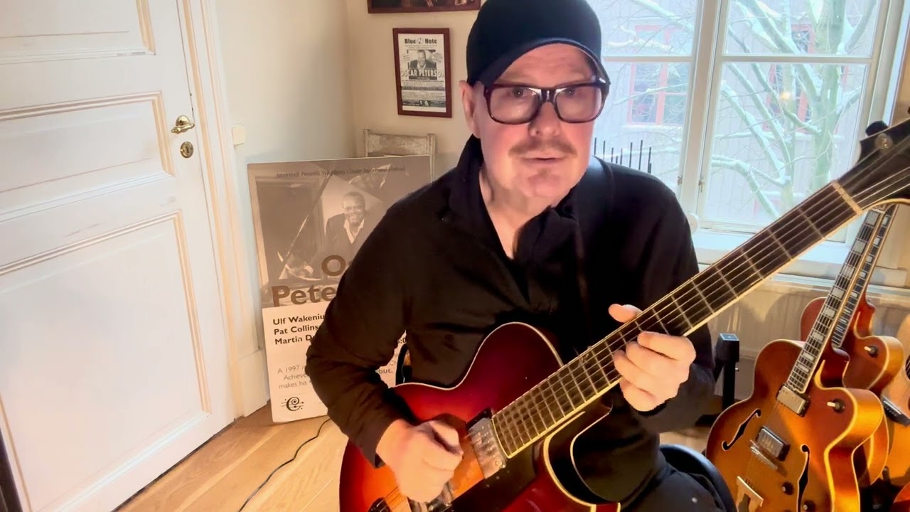 Jazz Guitar! Ulf Wakenius plays &rdquo;You And The Night And The Music&rdquo; with Feel Book Backing Tracks!