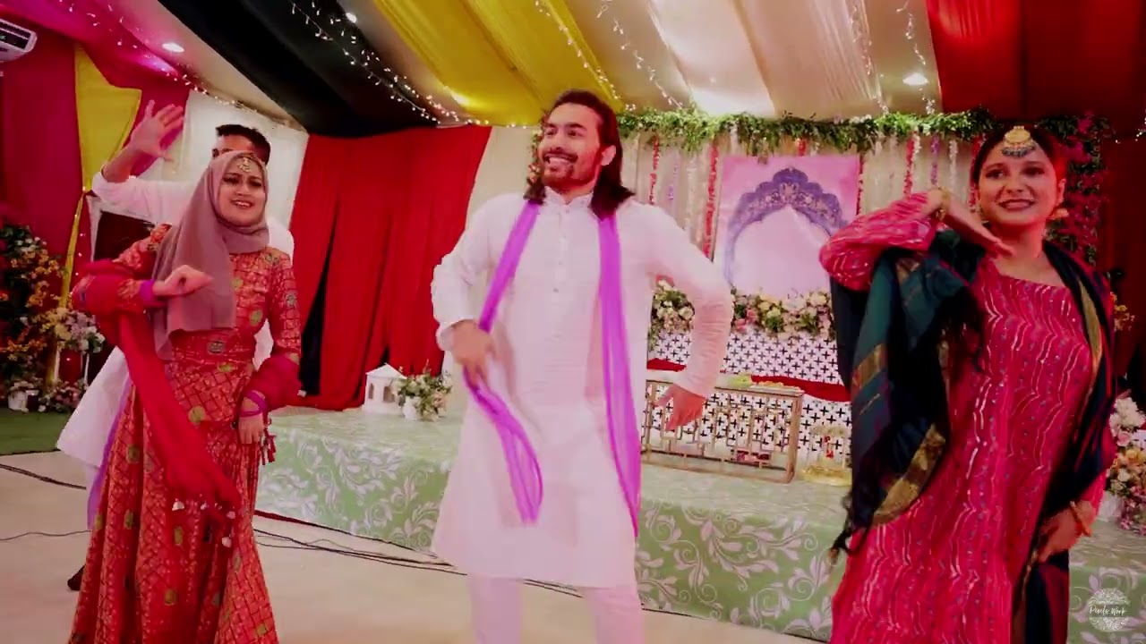 Bangladeshi Holud Dance Performance || Aurpa And fahim