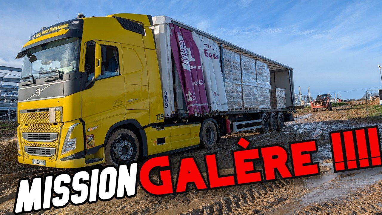 QUAND LE CAMION VEUX PLUS AVANCER !! TRUCK VLOGE ROUTIER FRANCAIS