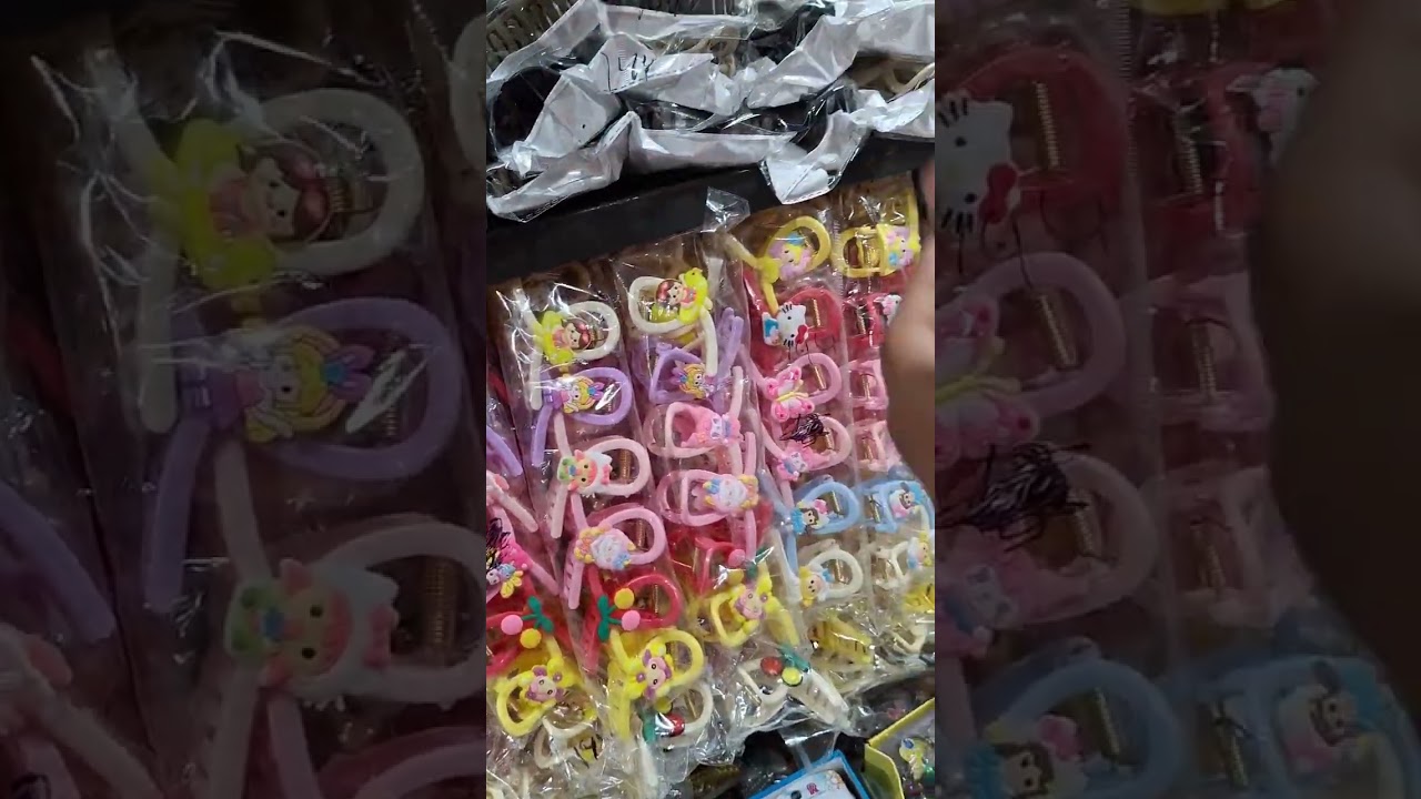 Sabse Saste aur Sundar Hair Clips!😱 Wholesale Market ki Nayi Variety.🎀 #sadarbazar #explore #fyp