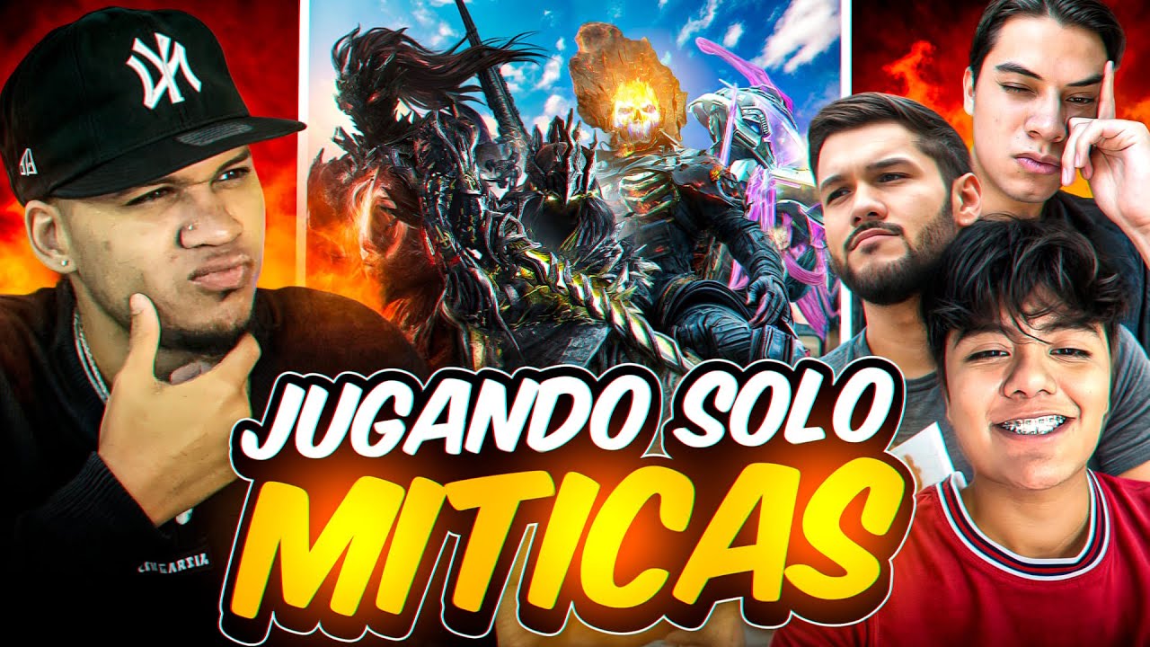 ¡Growan, ReyTamalero, ReyZ & Exotico Jugando SOLO con SKINS miticas!😱 | COD MOBILE