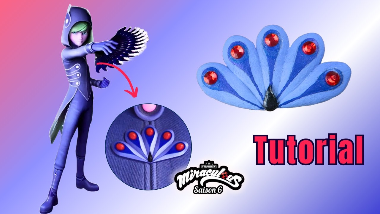 DIY Argos NEW Season 6 Peacock Miraculous / From new episode Miraculous Ladybug
