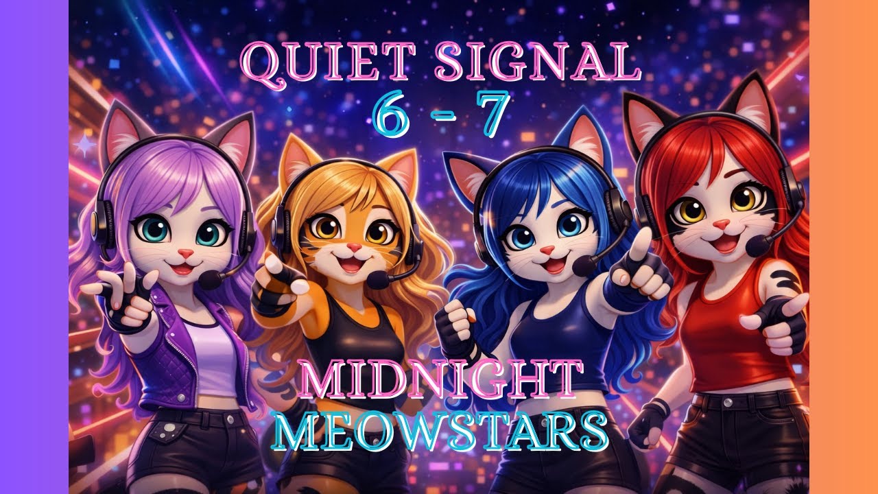 Quiet Signal 6 7 - Midnight Meowstars - Play Time Songs TV