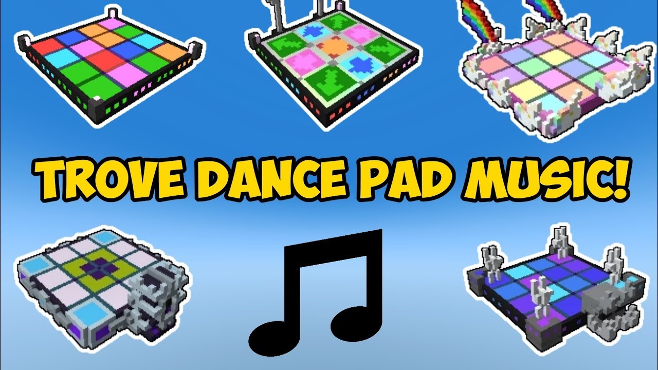 Trove - All Dance Pad Songs And Alternate Versions (NO PROMO DANCE PADS)