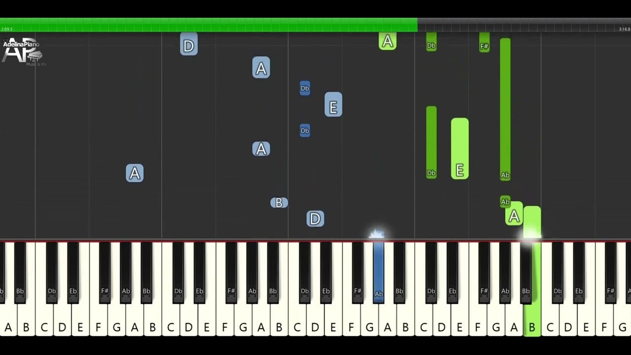 Cavatina - John Williams, Stanley Myers | Adelina Piano syntheia tutorial