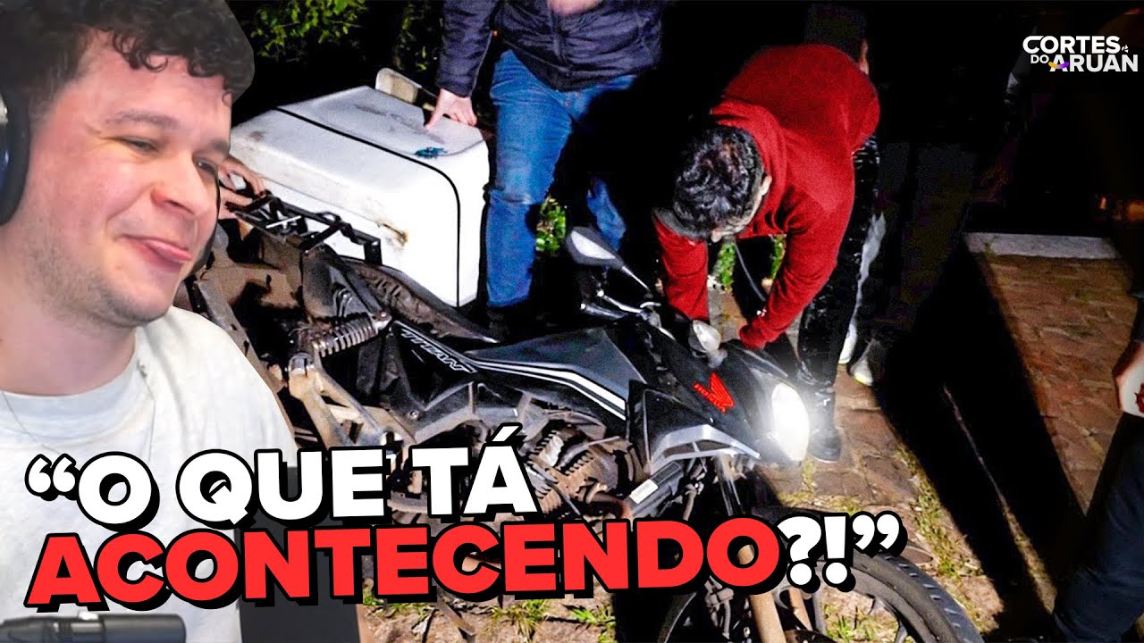 ARUAN REAGE: ALGO MUITO ESTRANHO ACONTECEU NESSA MADRUGADA DA CASA NOVA (RENATO GARCIA)