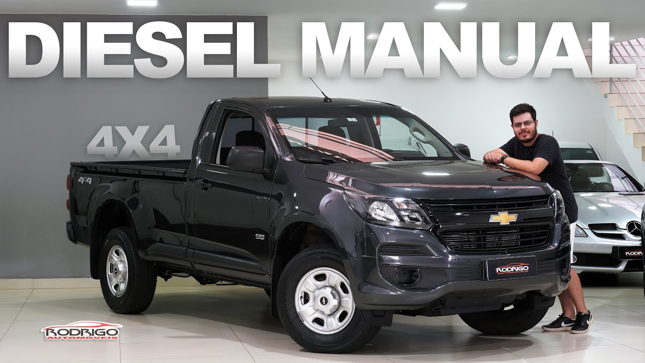 Rara S10 CABINE SIMPLES 2.8 DIESEL 4X4 200CV ÚNICO DONO com BAIXA QUILOMETRAGEM à venda na Rodrigo!
