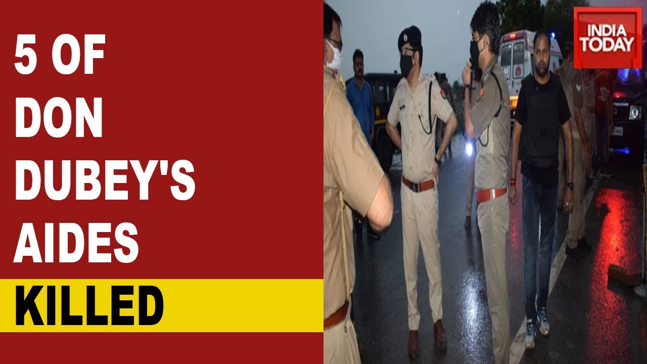 Vikas Dubey's Close Aides Ranbir, Prabhat Mishra Killed In Encounter | UP Encounter Breaking News