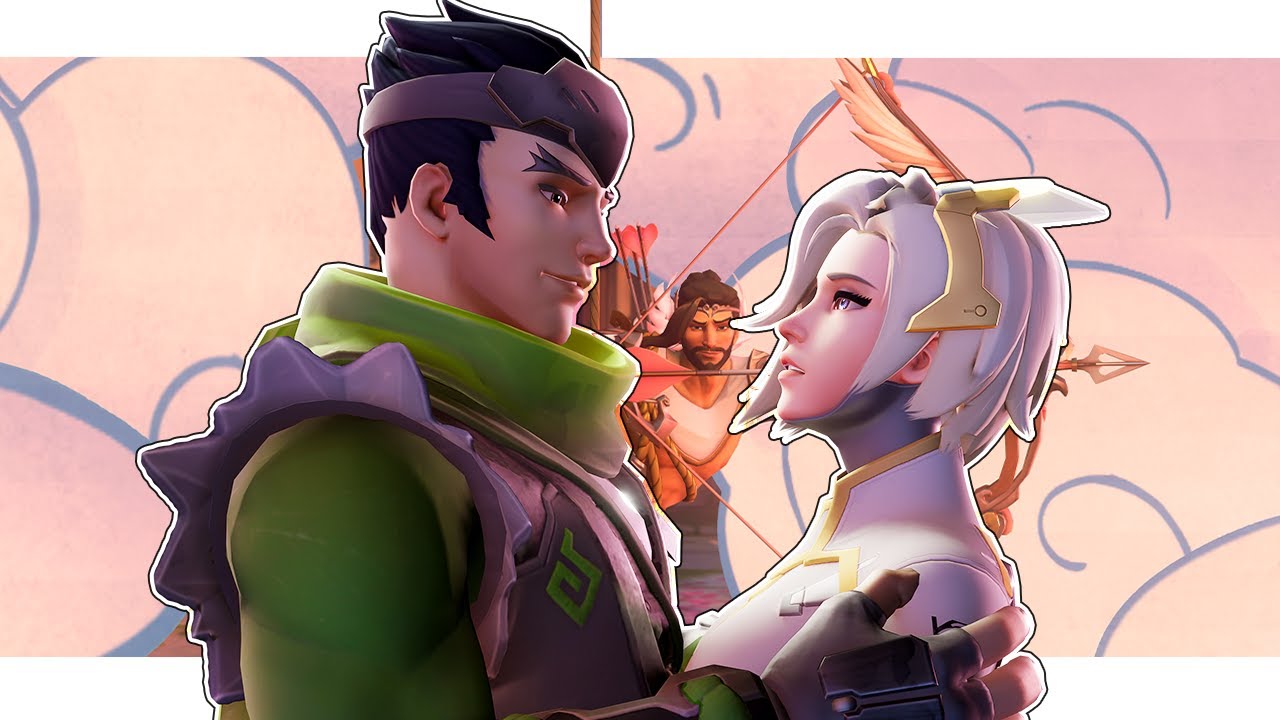 Genji x Mercy Voice Actors Play Overwatch 2 : Loverwatch Event